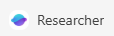 The Researcher agent icon in Microsoft 365 Copilot